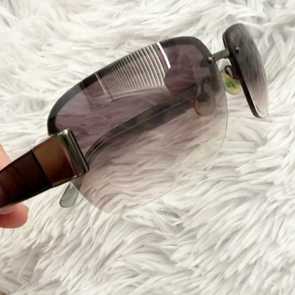 KATE SPADE | Shay Shay/S Rimless Square Sunglasses‎ Gray Gradient